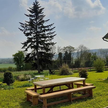 Gite Cottage Chaleureux En Pleine Campagne Vue Sur Les Monts Et Forets Et Le Chateau De Carrouges Buitenkant foto